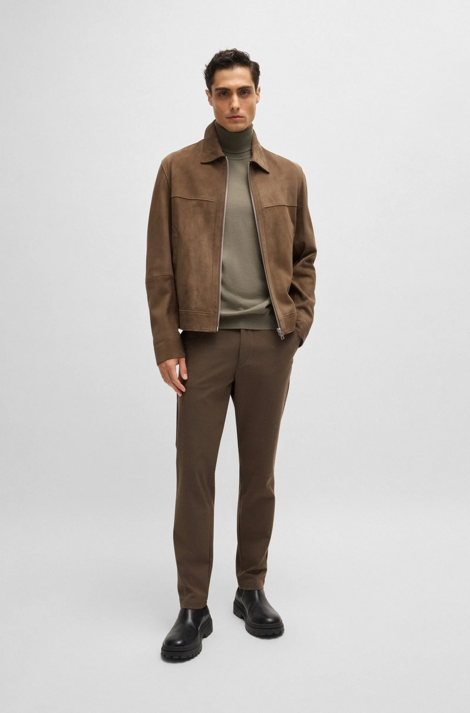 BOSS Sweaters  in Wool - MUSSO-P 10241489 01-50468262