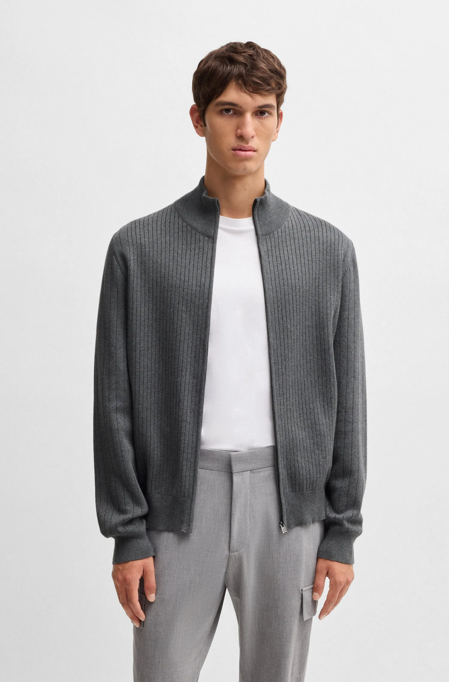 BOSS Sweaters Regular Fit in Cotton - H-BEJINO 10268926 01-50534403
