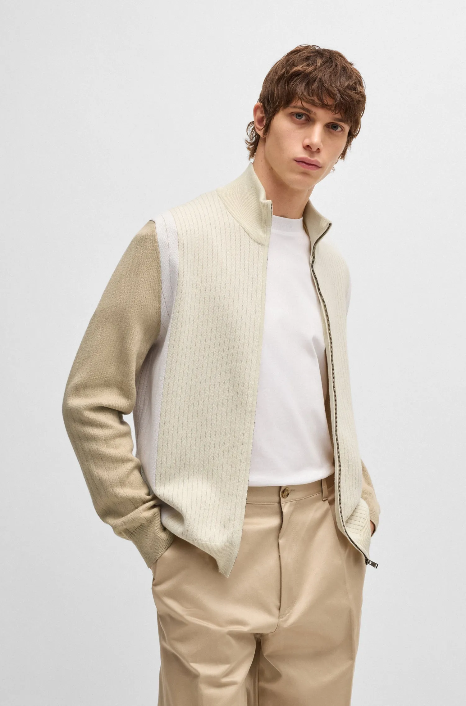 BOSS Sweaters Regular Fit in Cotton - H-BEJINO 10268926 01-50534403
