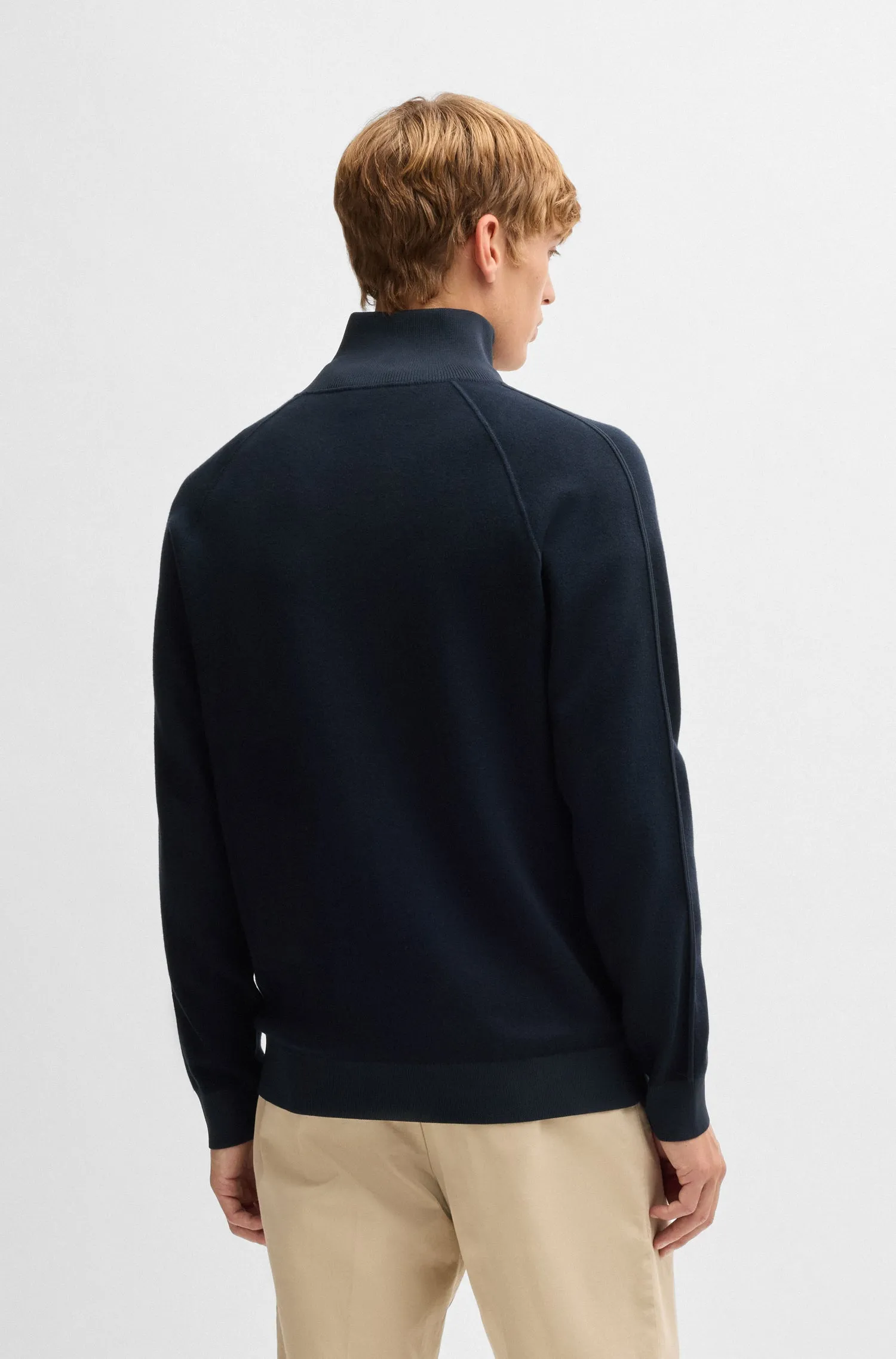 BOSS Sweaters Regular Fit in Cotton Mix - H-DOMICO 10261637 01-50519629