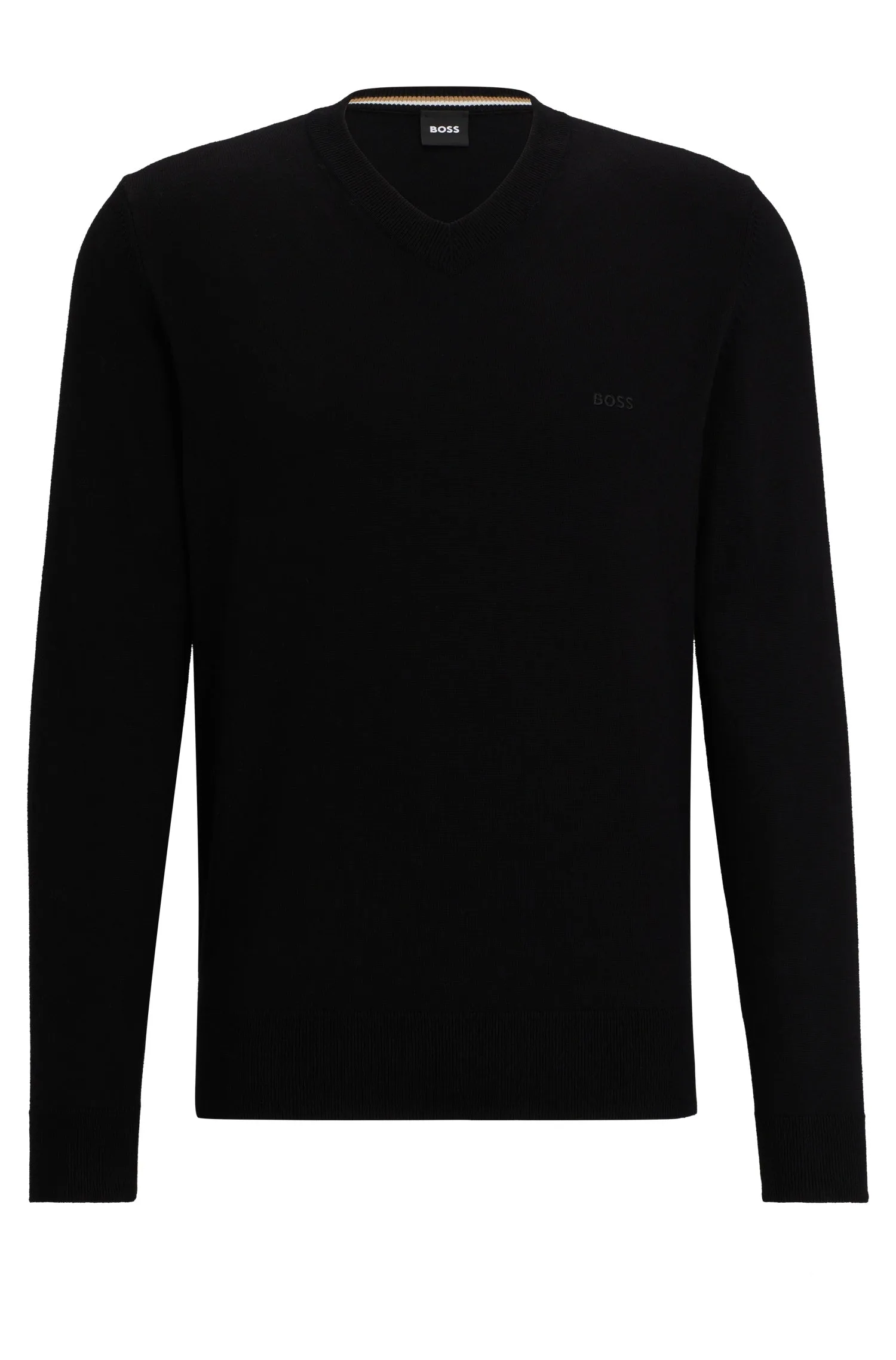 BOSS Sweaters Regular Fit in Cotton - PACELLO-L 10255193 01-50506042
