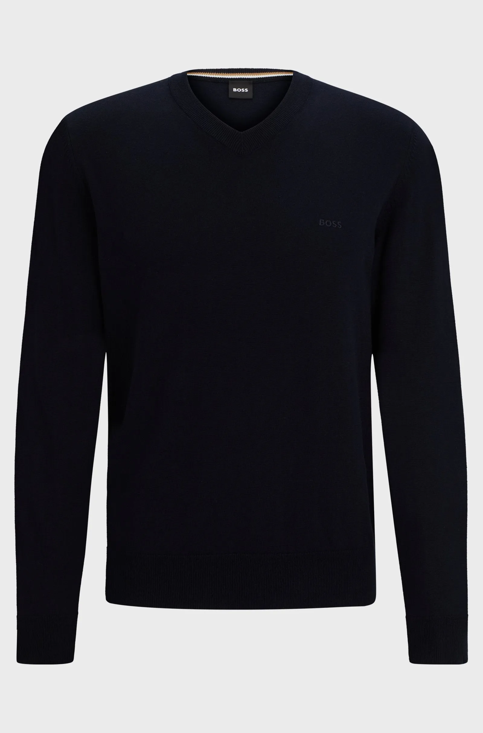 BOSS Sweaters Regular Fit in Cotton - PACELLO-L 10255193 01-50506042