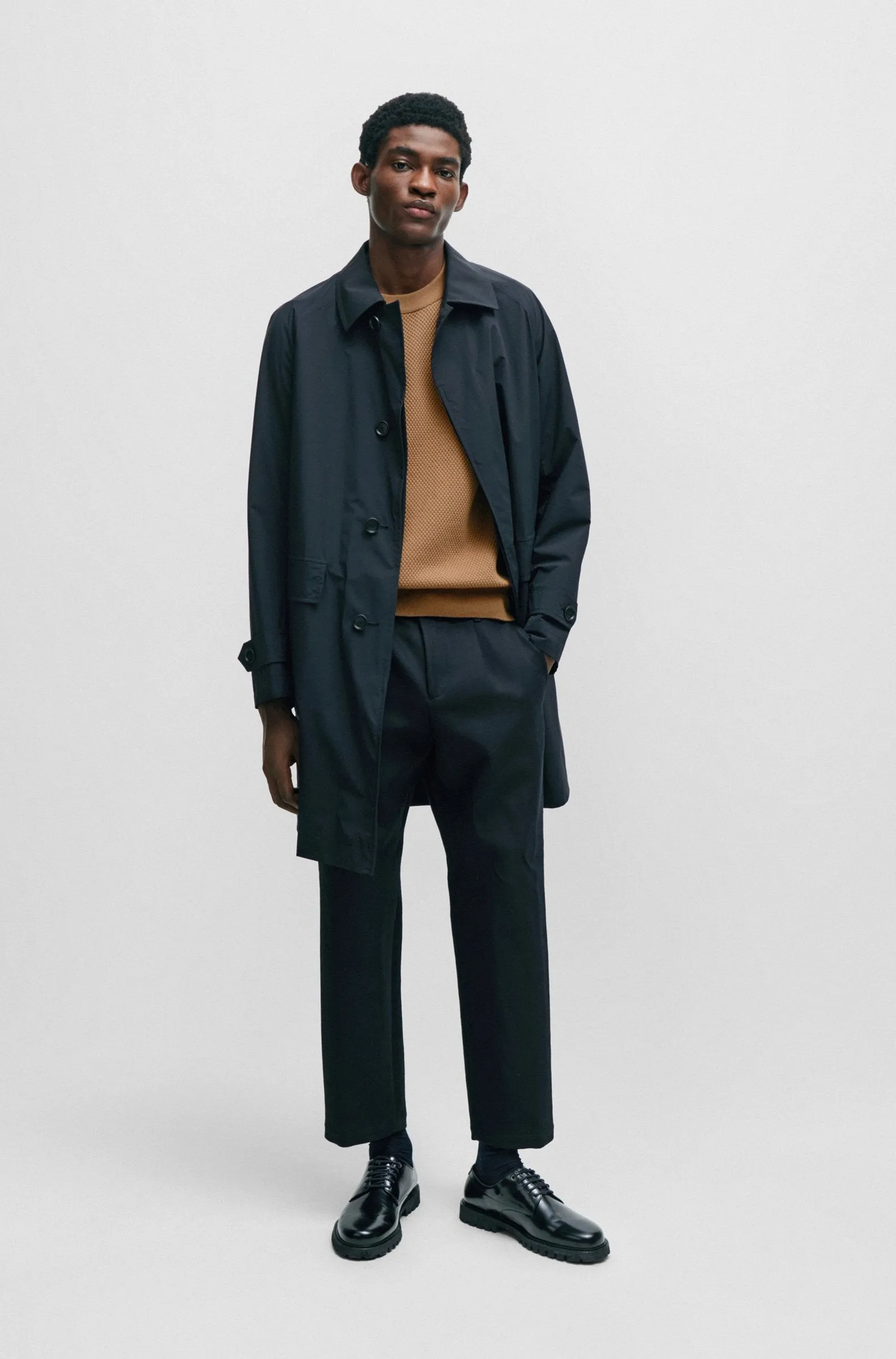 BOSS Sweaters Regular Fit in Cotton - PONTEVICO 10255157 01-50506020