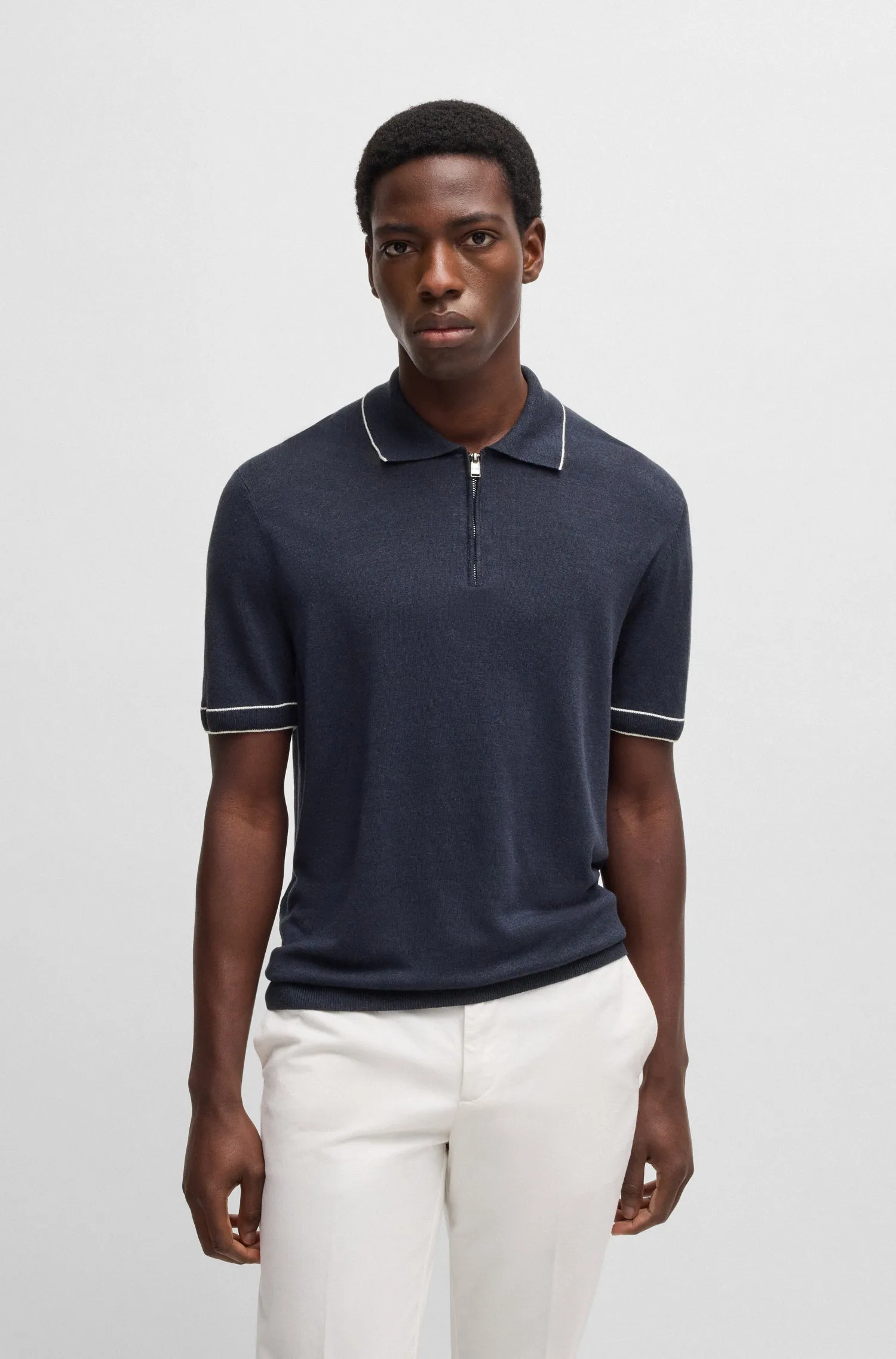 BOSS Sweaters Regular Fit in Viscose Mix - H-JIOVANOTTO 10270174 01-50537640