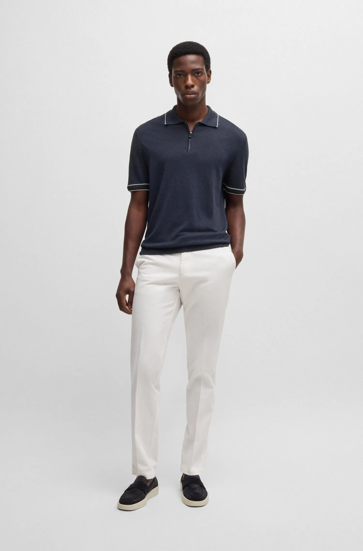 BOSS Sweaters Regular Fit in Viscose Mix - H-JIOVANOTTO 10270174 01-50537640