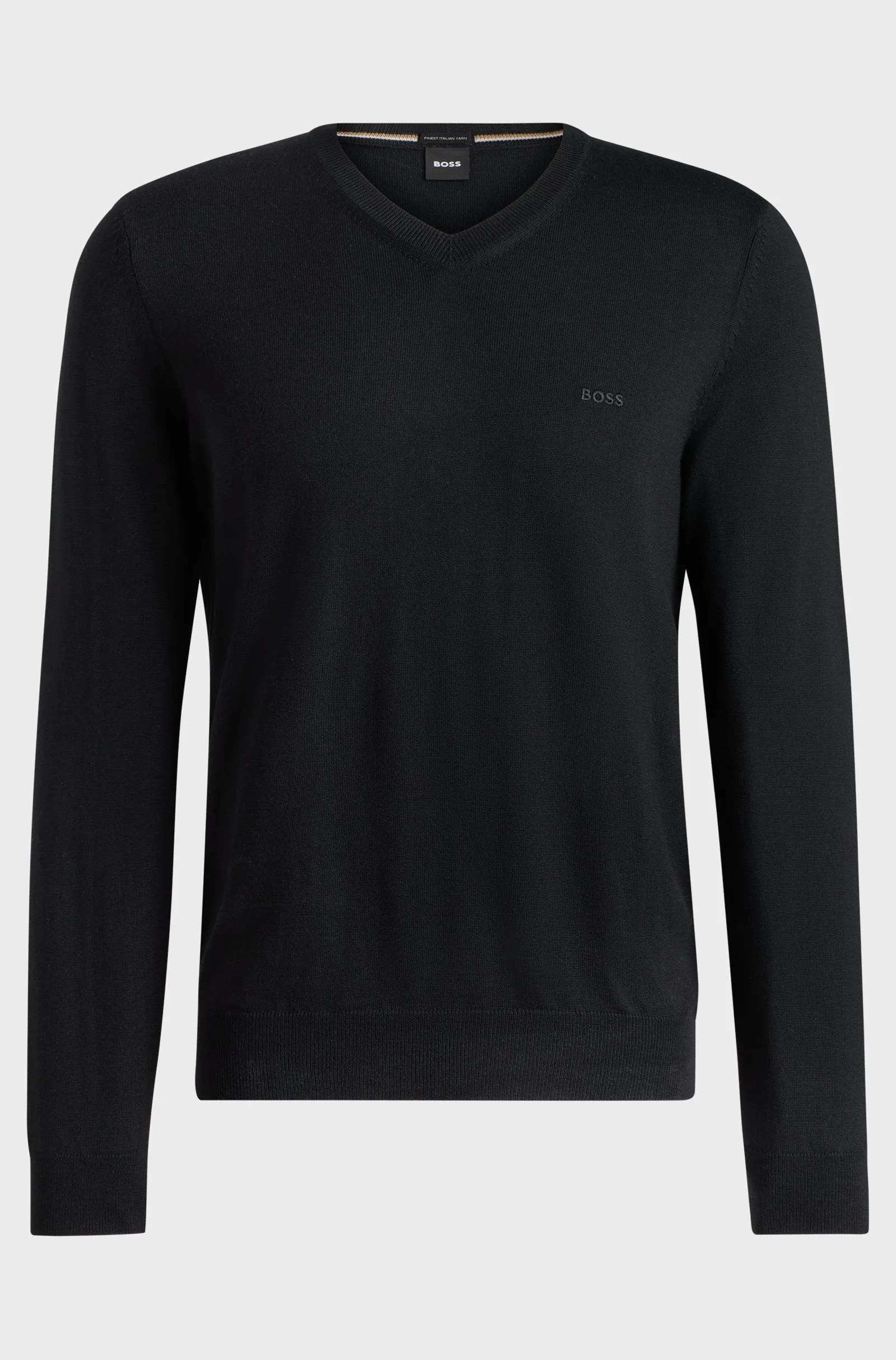 BOSS Sweaters Regular Fit in Wool - BARAM-L 10243920 01-50476363
