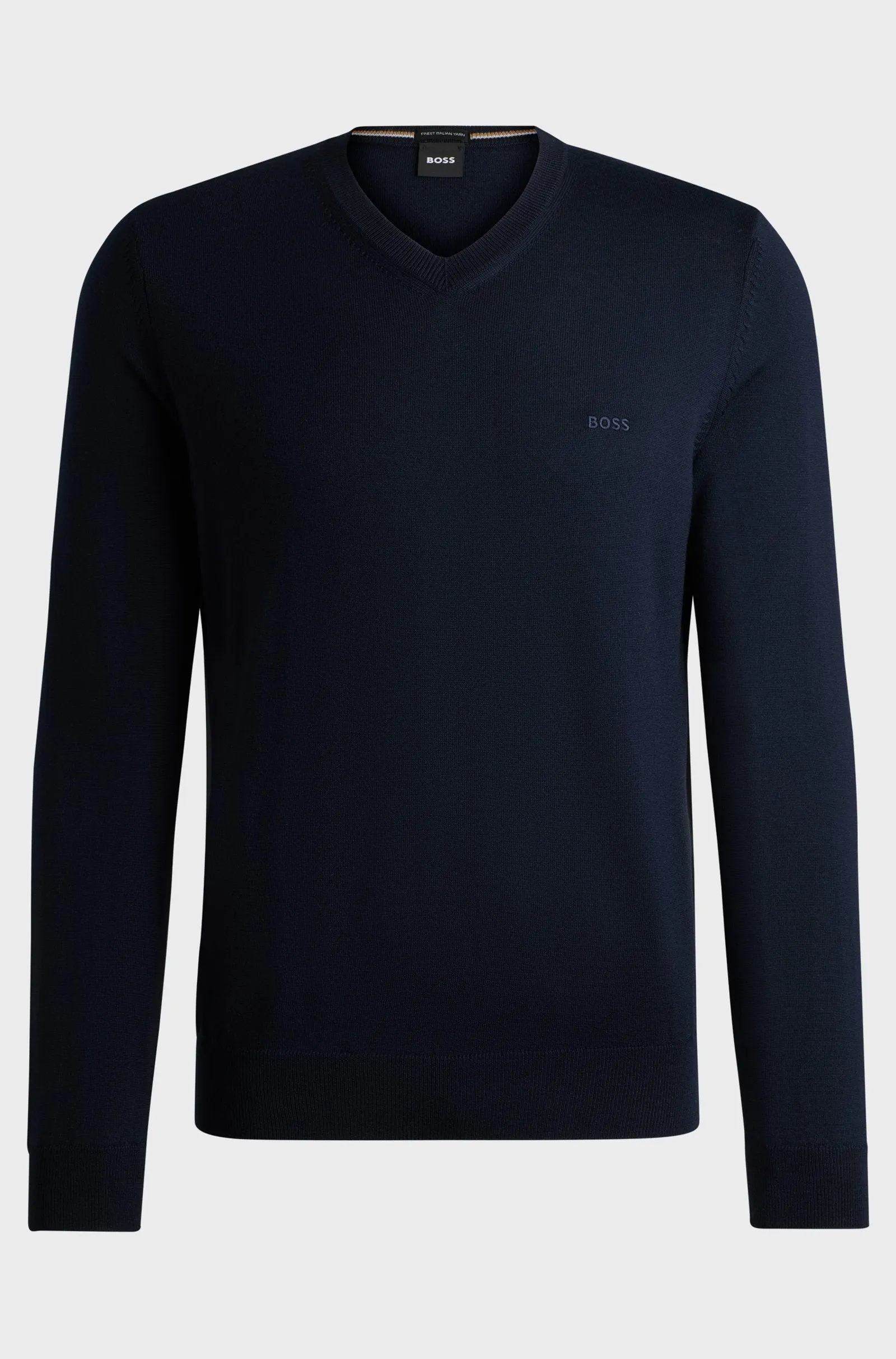 BOSS Sweaters Regular Fit in Wool - BARAM-L 10243920 01-50476363