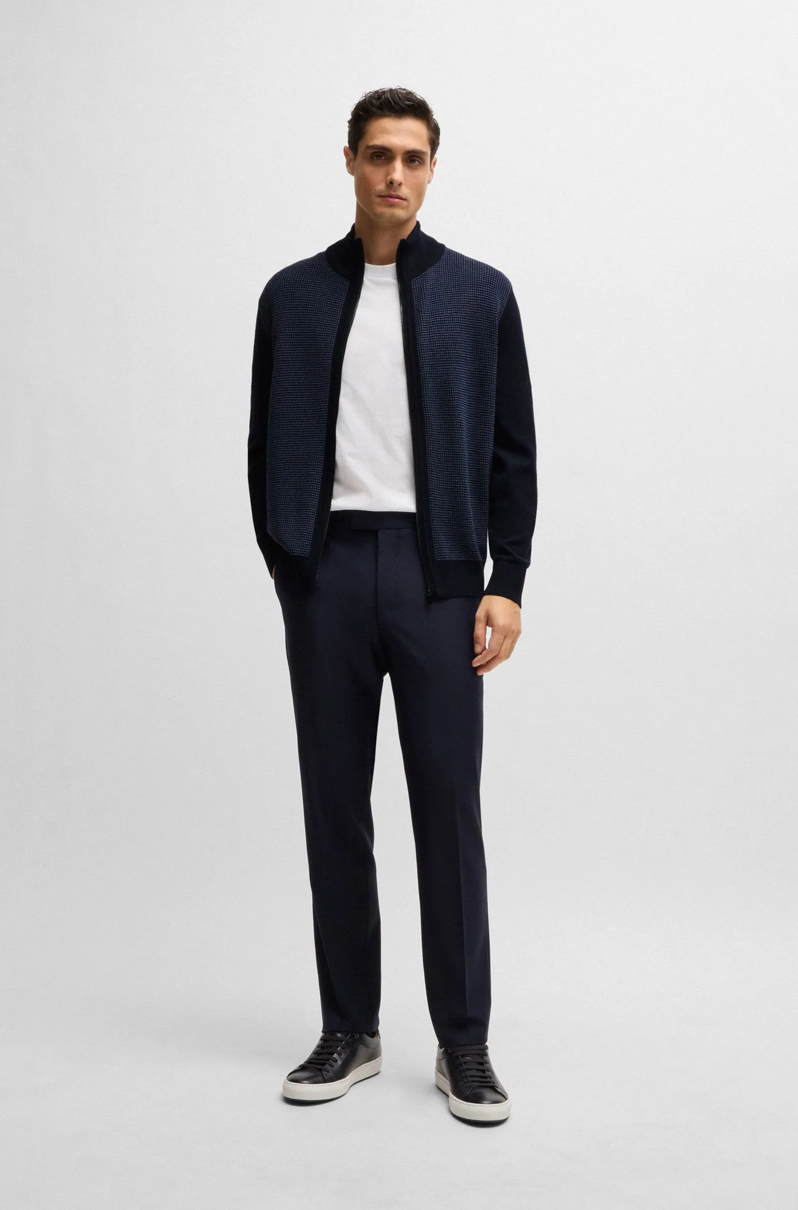 BOSS Sweaters Regular Fit in Wool - H-DAVETO 10261635 01-50519621