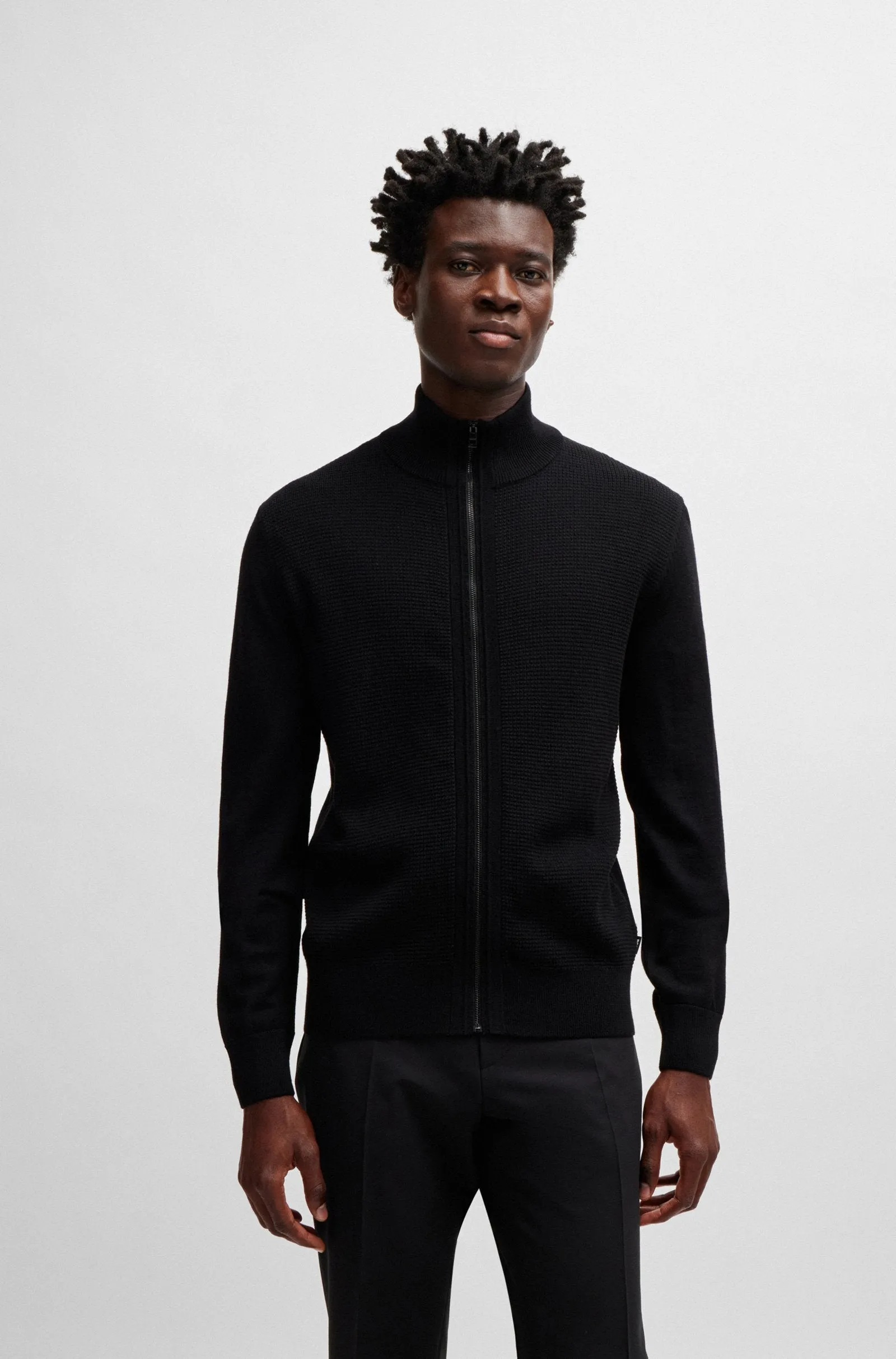 BOSS Sweaters Regular Fit in Wool - H-DAVETO 10261635 01-50519621