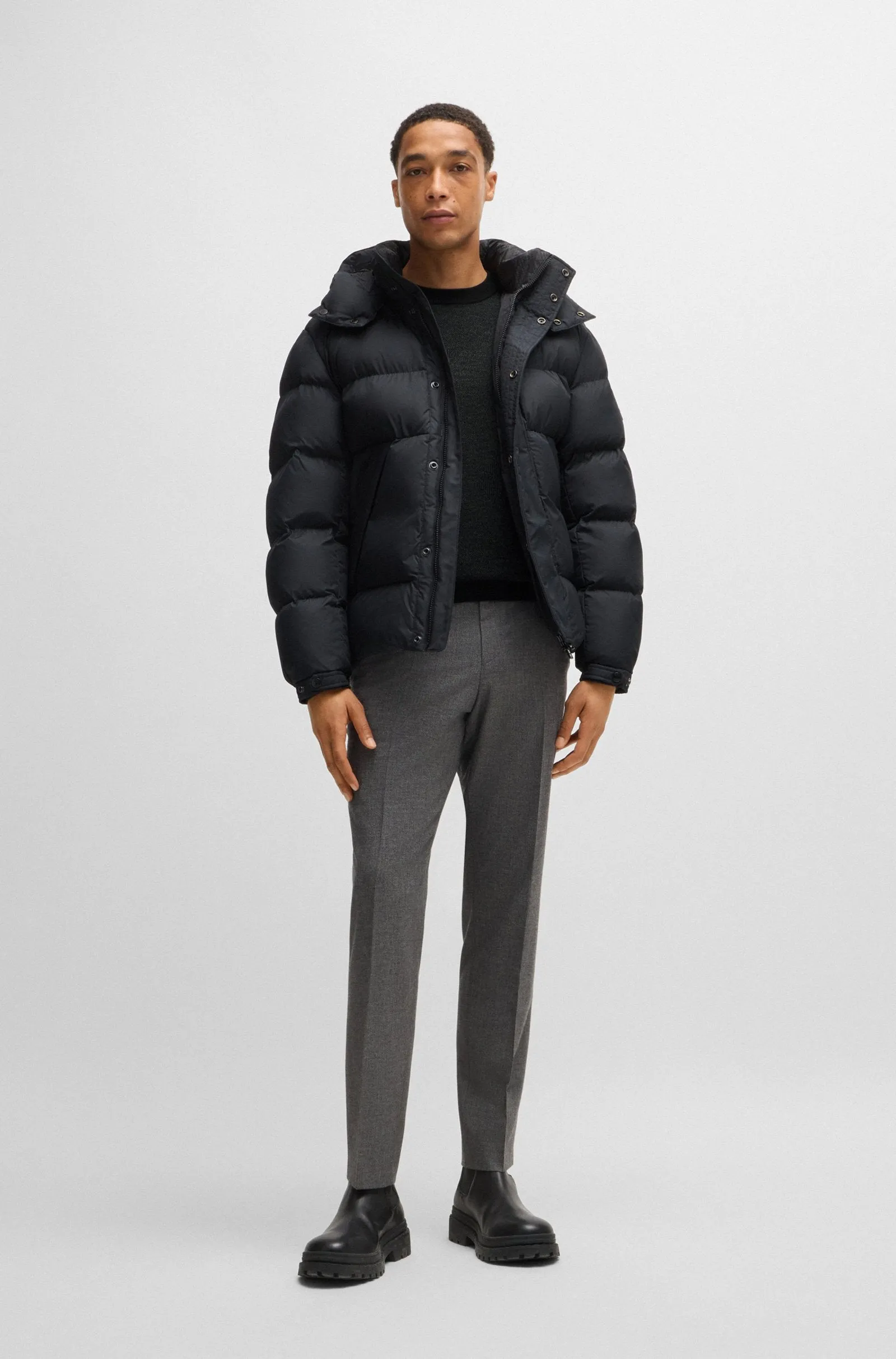 BOSS Sweaters Regular Fit in Wool - H-ECLAUS 10265502 01-50526845