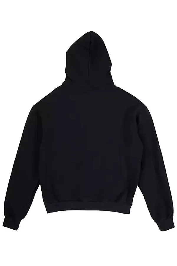 BOSSI AS FUCK HOODIE - BLACK
