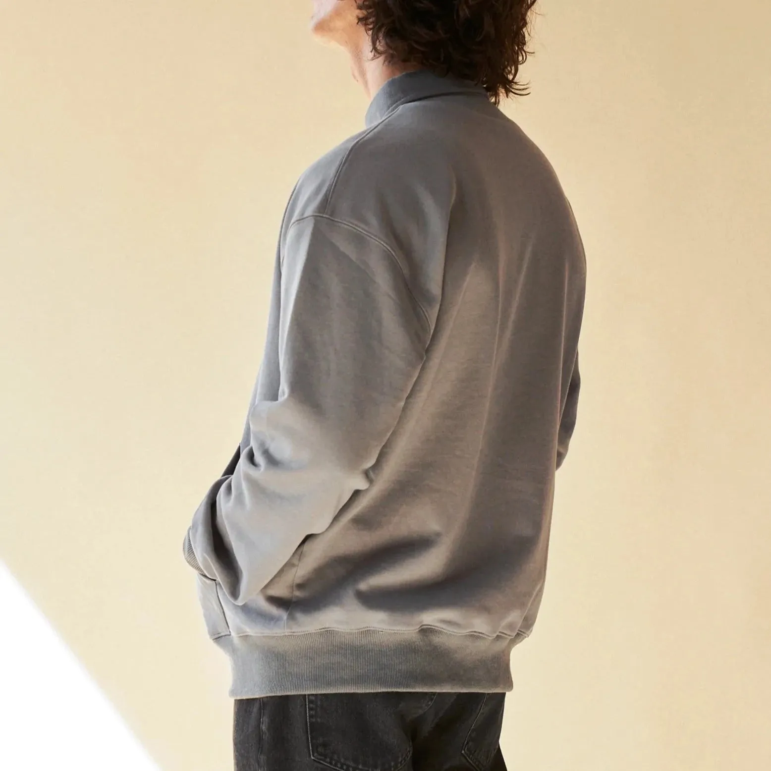 bound 'Sage Grey' Rugby Polo