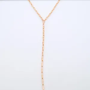 Box Chain Lariat
