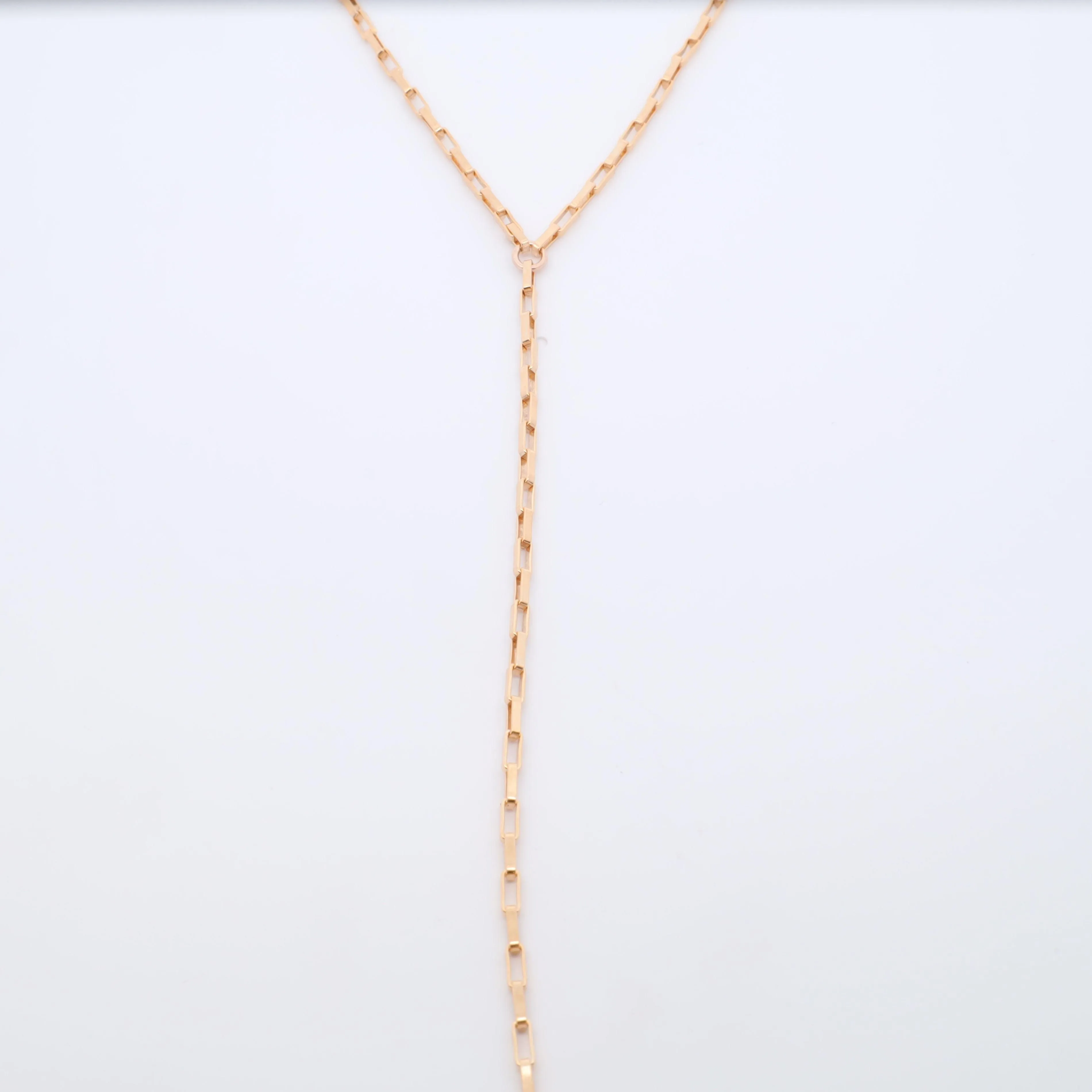 Box Chain Lariat