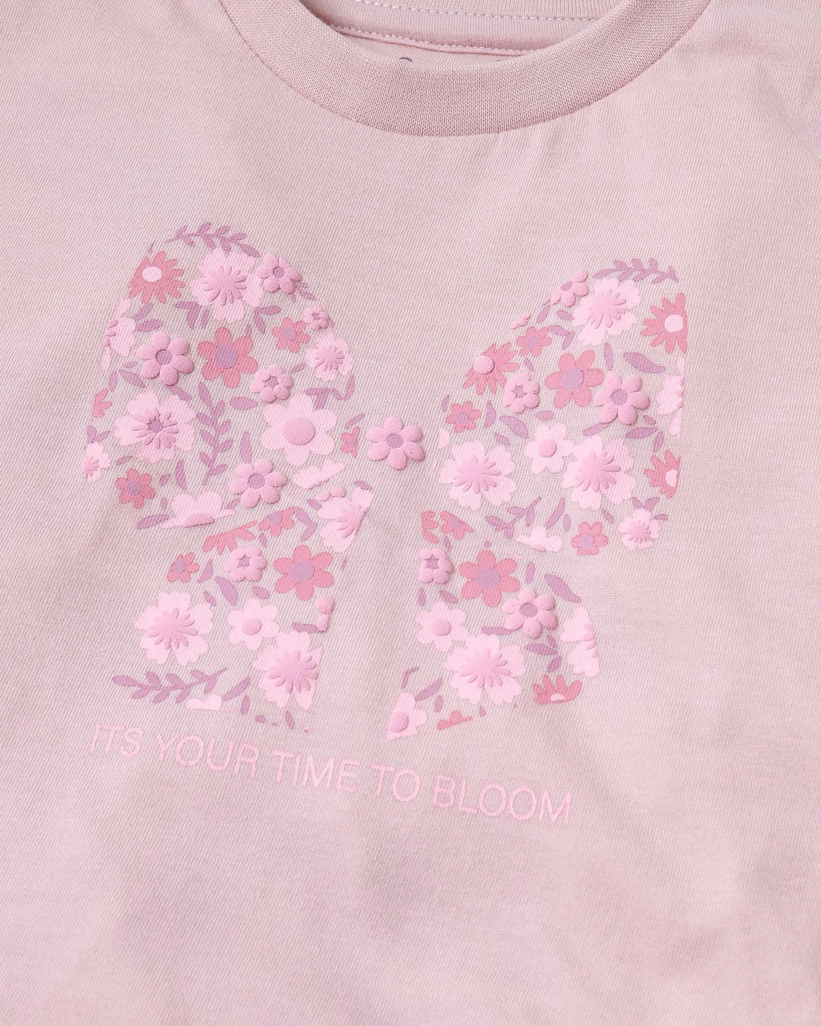 Boxy Crop Floral Co-ord