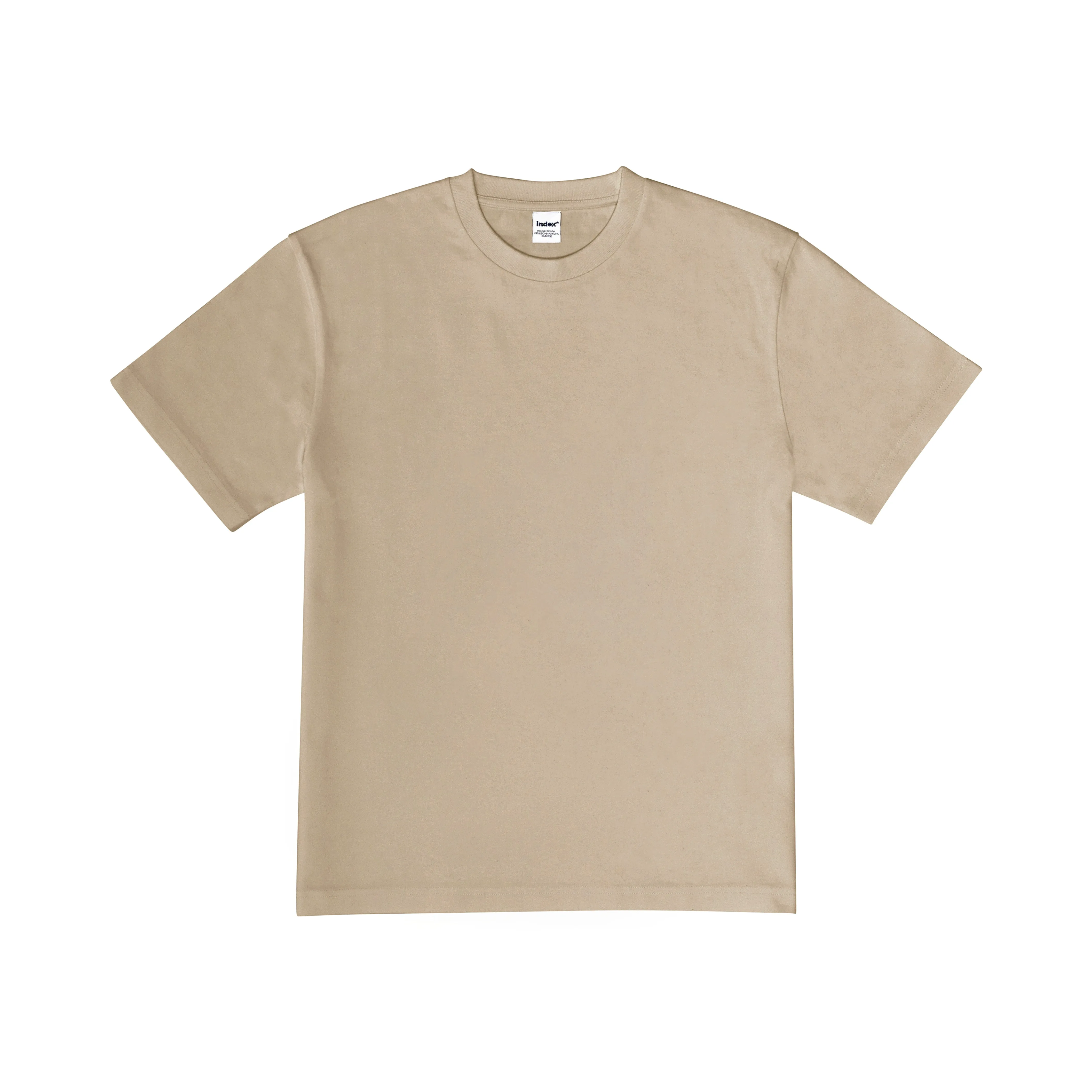 Boxy T-Shirt, Burnt Sand
