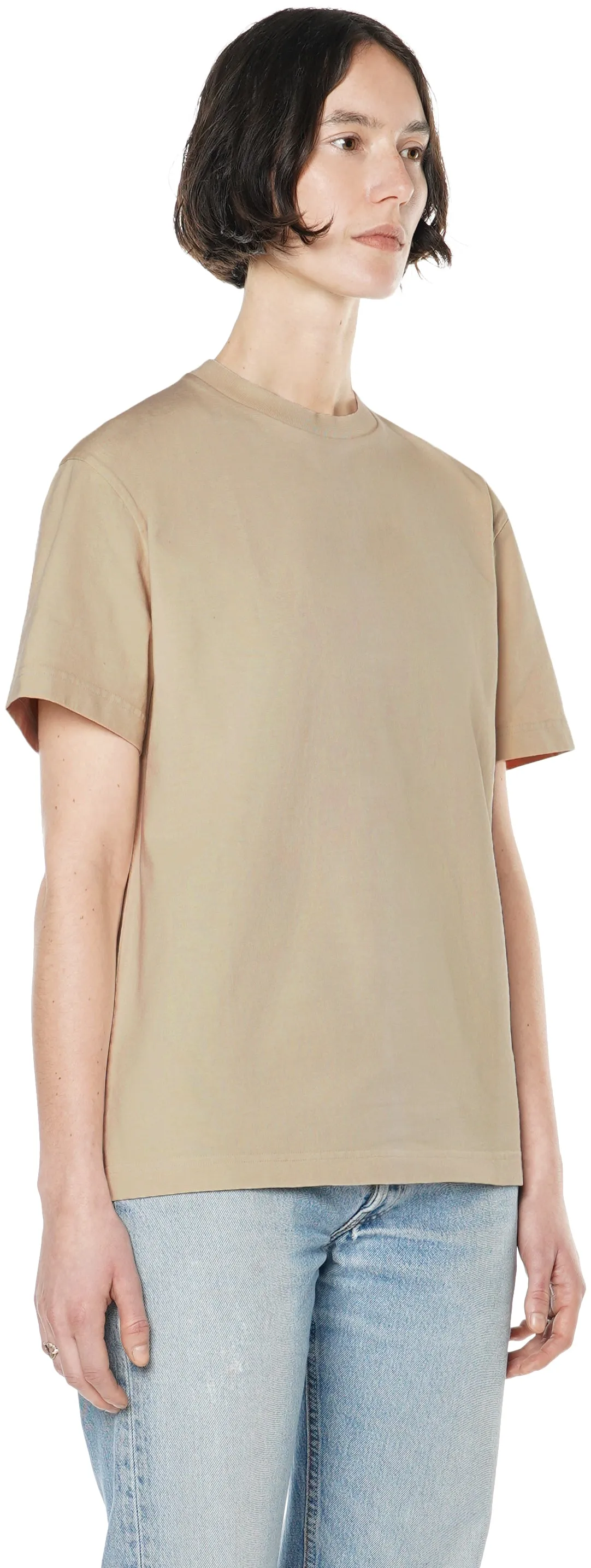 Boxy T-Shirt, Burnt Sand