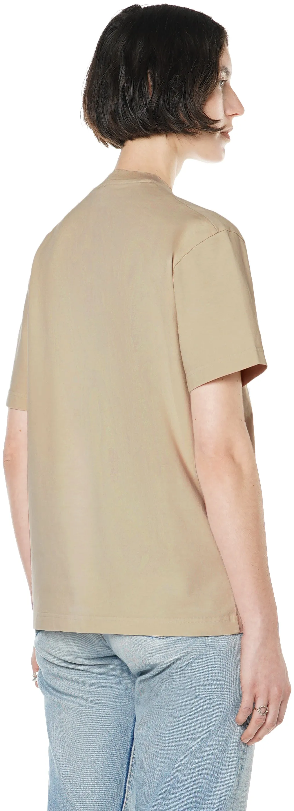 Boxy T-Shirt, Burnt Sand