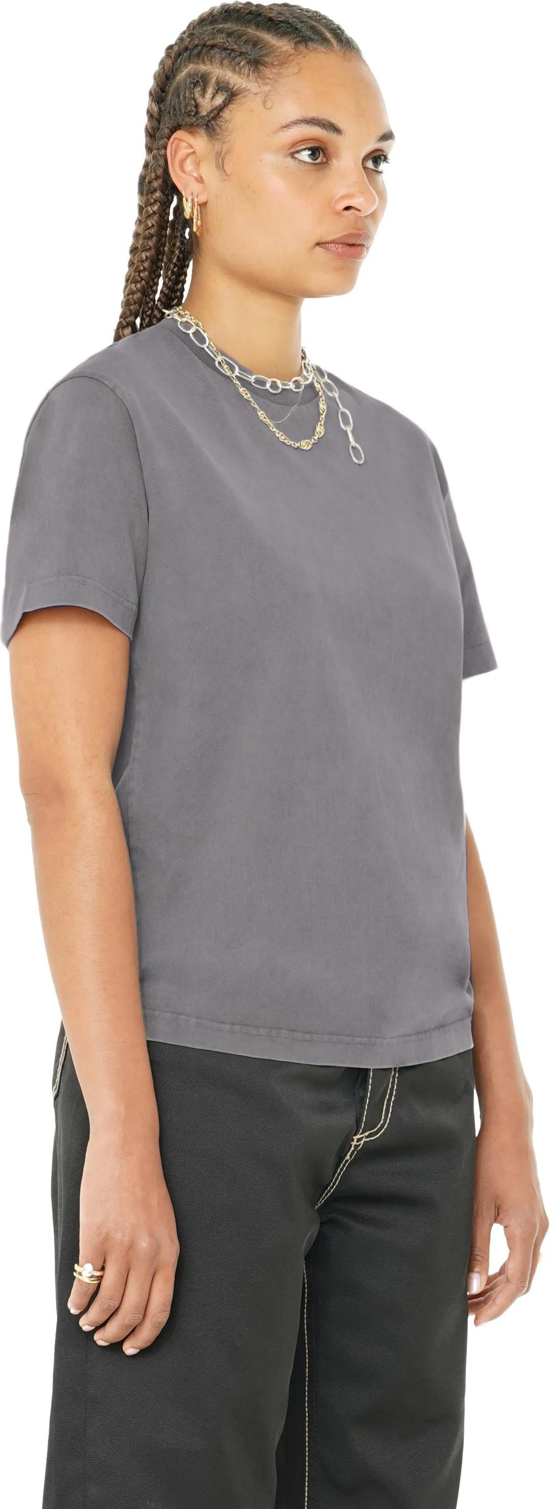 Boxy T-Shirt, Rock Dove
