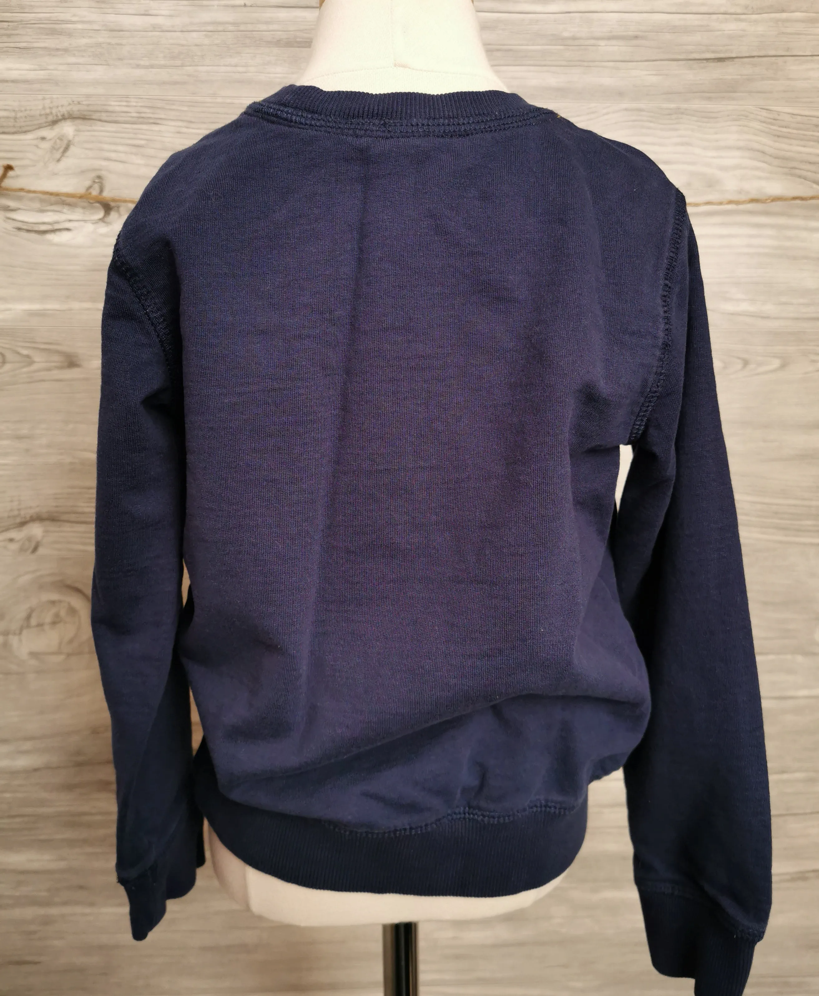 BOY SIZE 5/6 YEARS - PIAZZAITALIA, Graphic Pullover Sweater EUC B31