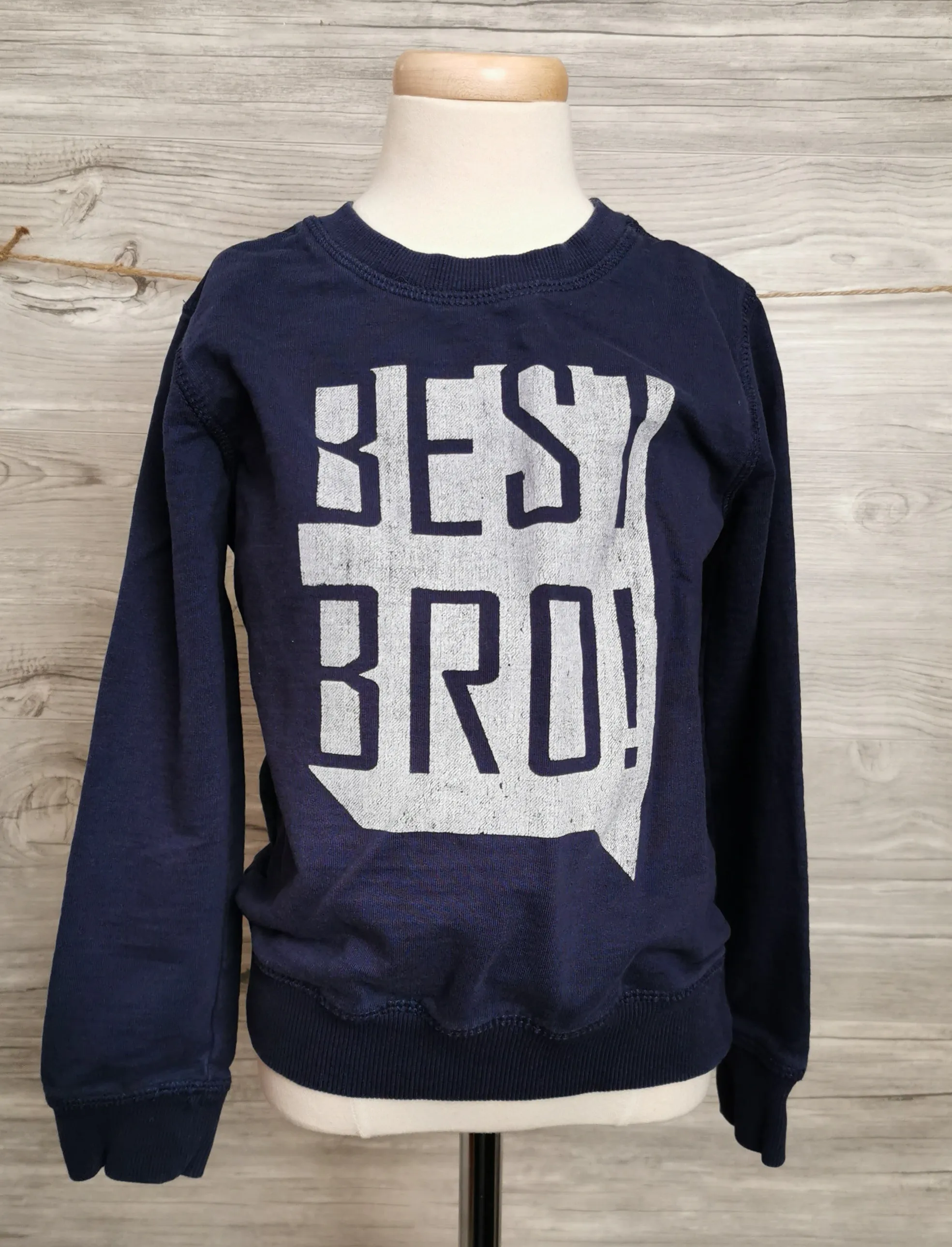 BOY SIZE 5/6 YEARS - PIAZZAITALIA, Graphic Pullover Sweater EUC B31