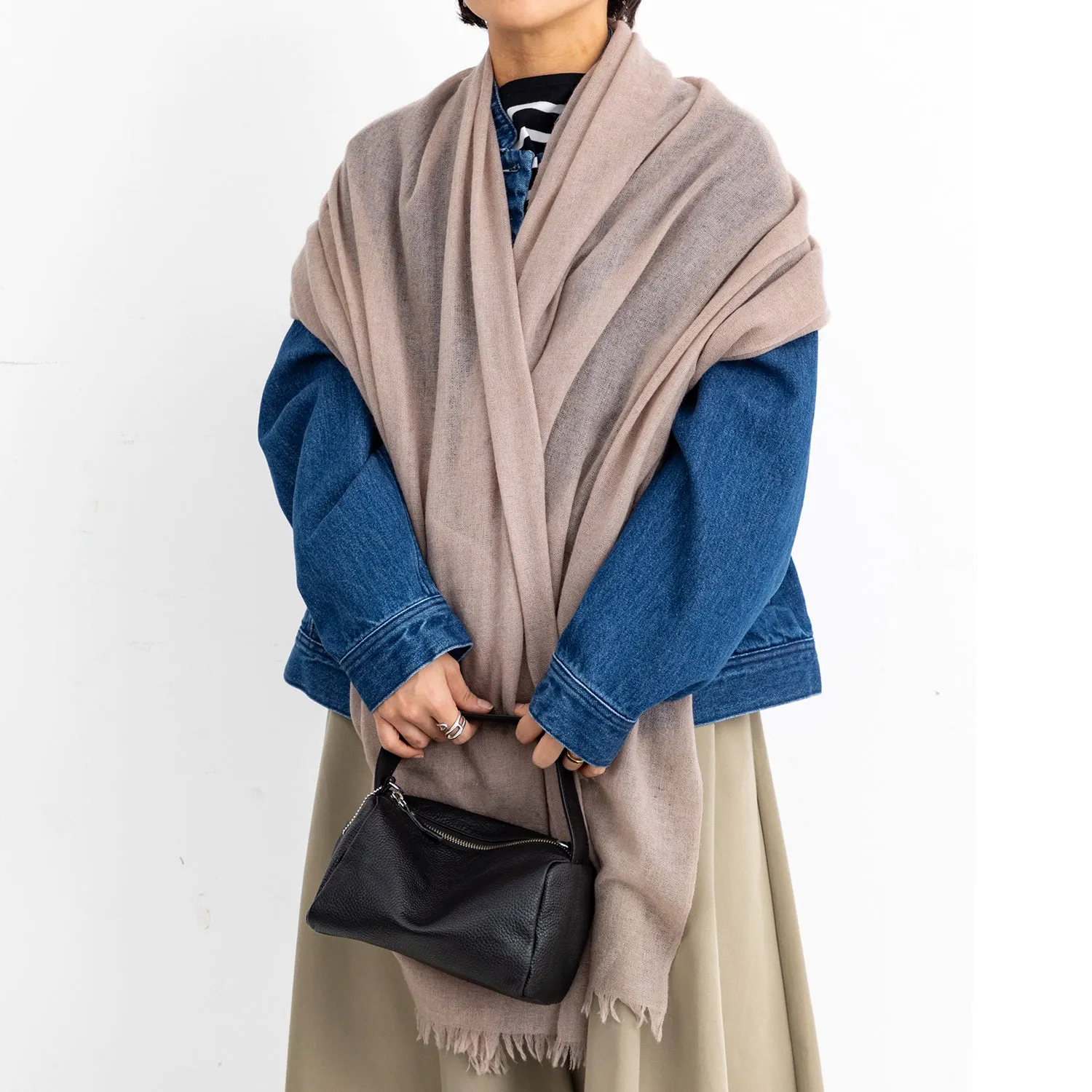 BOYNA ORIGINAL | ボイナ オリジナル　Lala Begin別注 CASHMERE Airy Stole