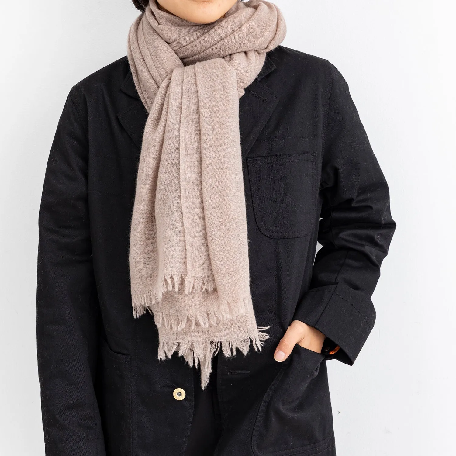 BOYNA ORIGINAL | ボイナ オリジナル　Lala Begin別注 CASHMERE Airy Stole