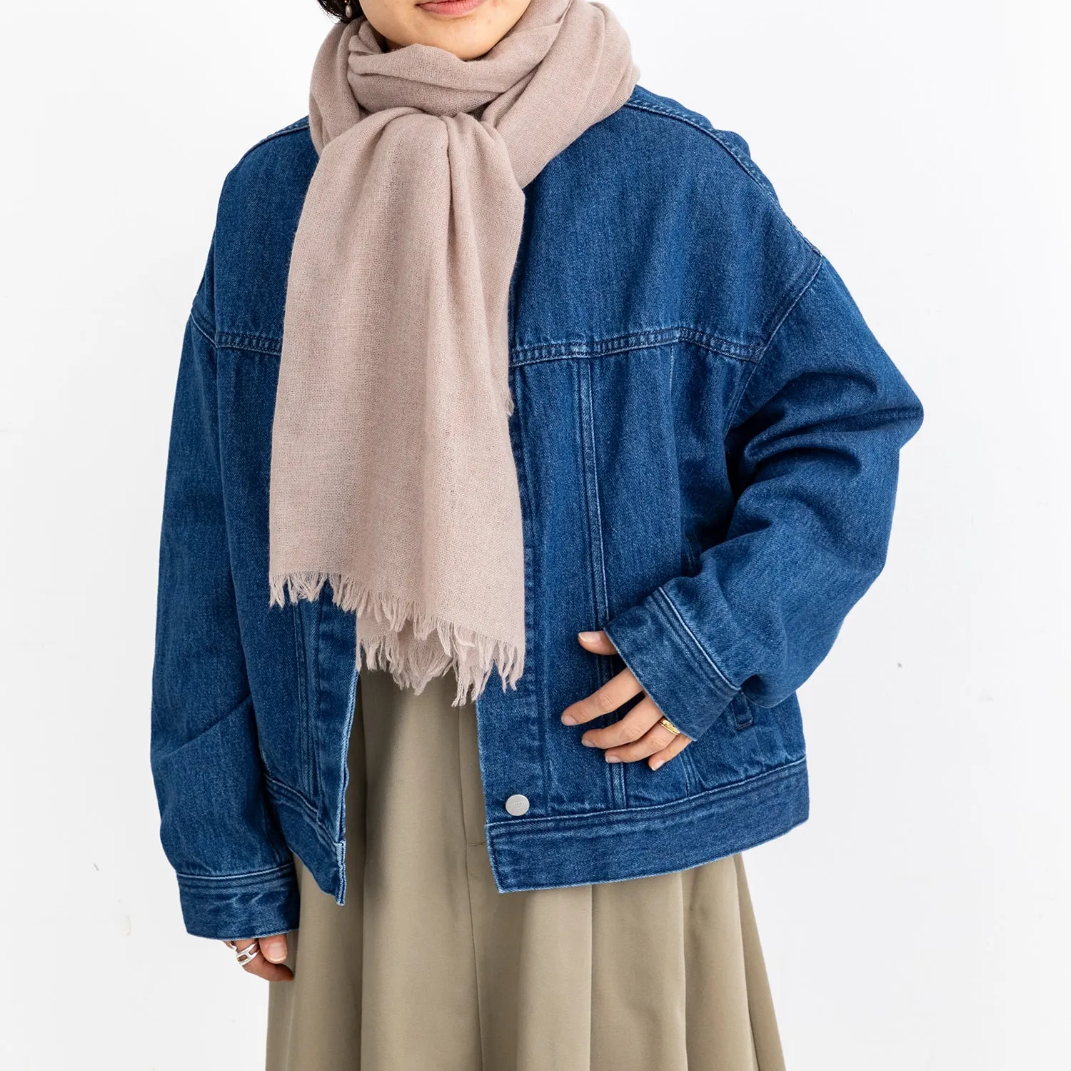 BOYNA ORIGINAL | ボイナ オリジナル　Lala Begin別注 CASHMERE Airy Stole