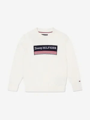 Boys Monotype 1985 Sweatshirt in Ivory