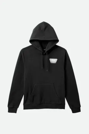 BRIXTON Linwood Hood - Black/Chinois Green/Sepia