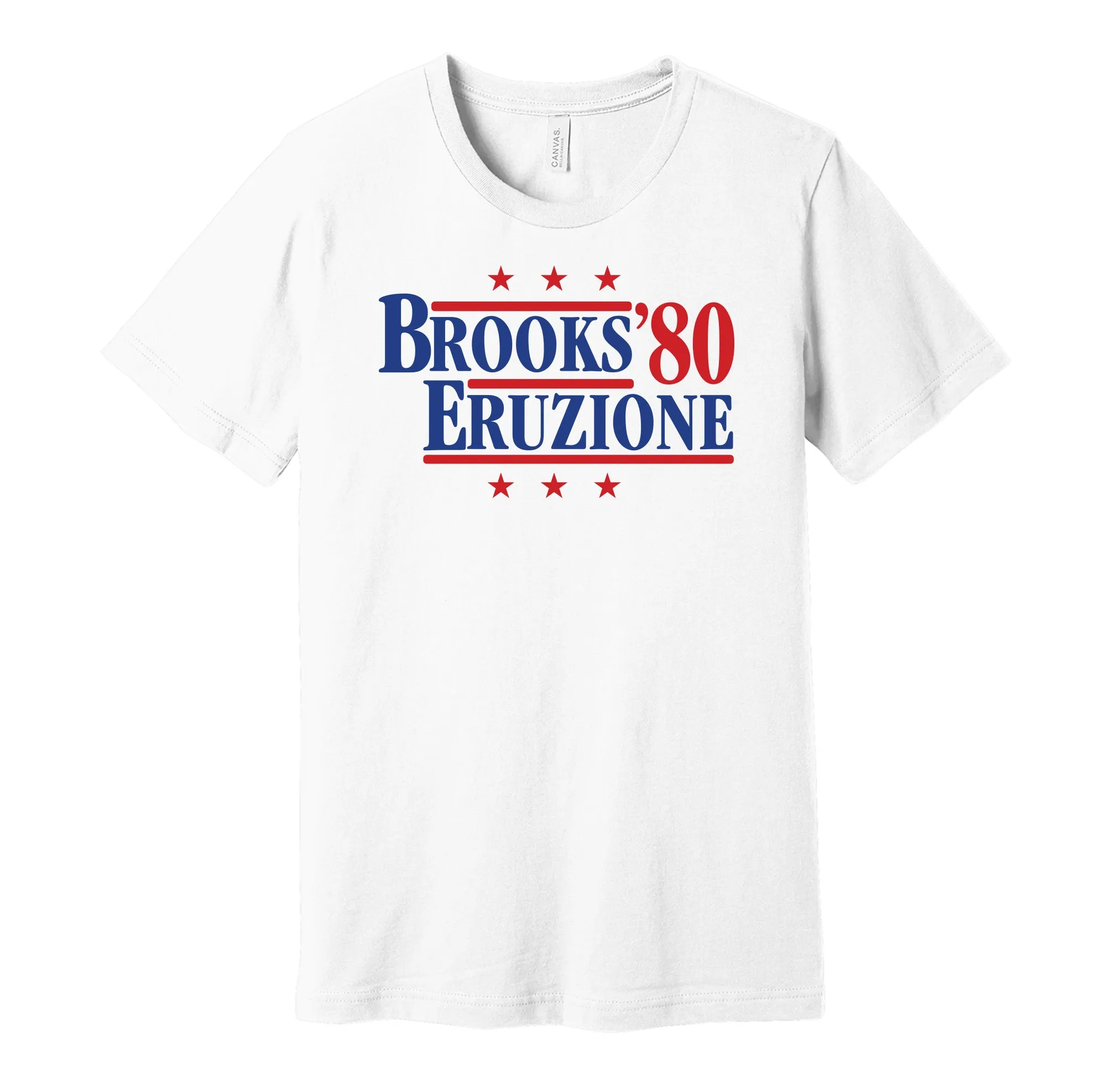 Brooks & Eruzione '80 - Team USA Legends Political Campaign Parody T-Shirt - Hyper Than Hype Shirts