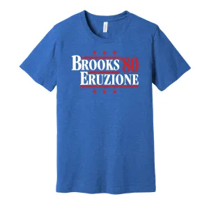Brooks & Eruzione '80 - Team USA Legends Political Campaign Parody T-Shirt - Hyper Than Hype Shirts