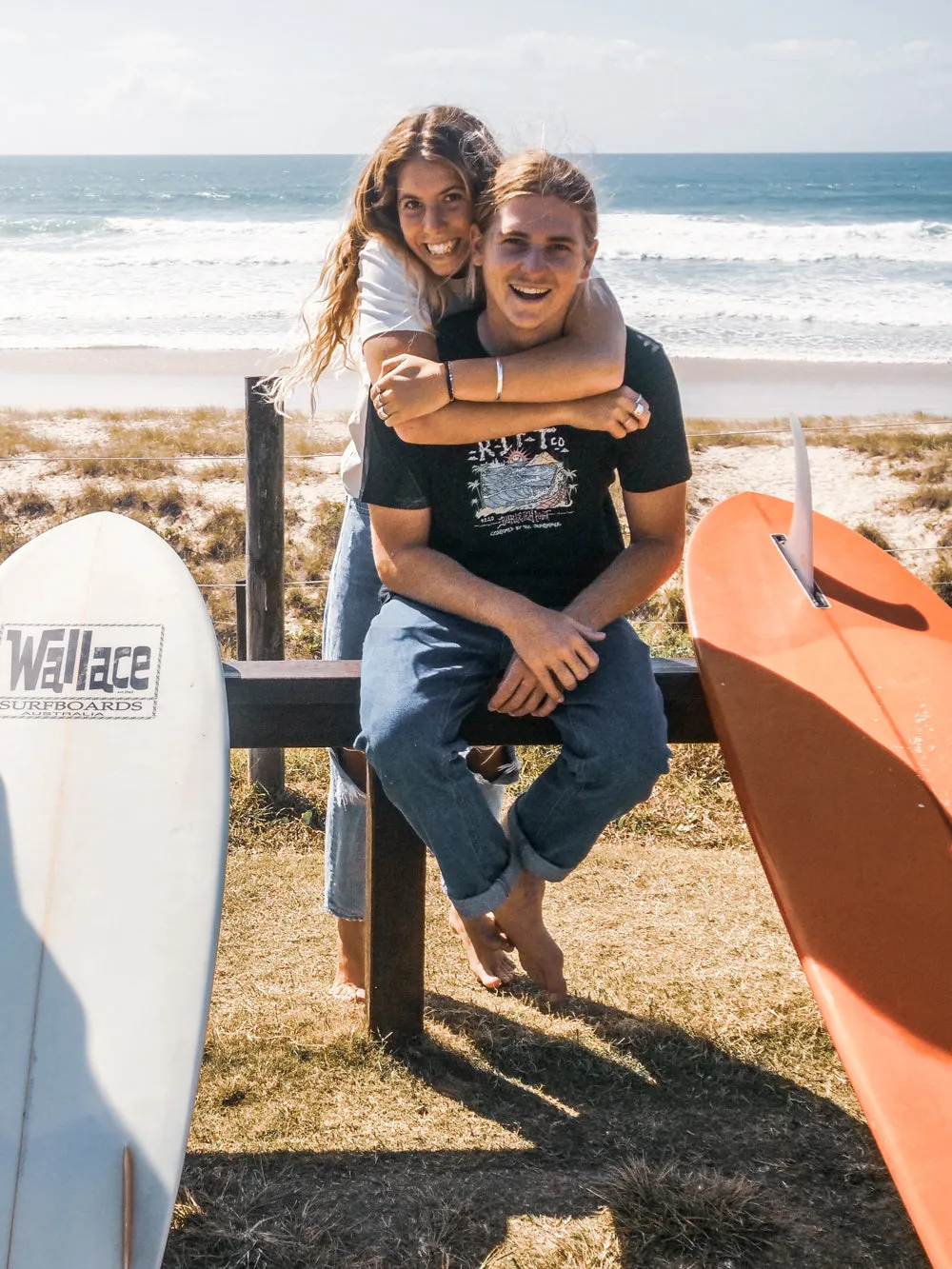 Burleigh Heads Tee - Black