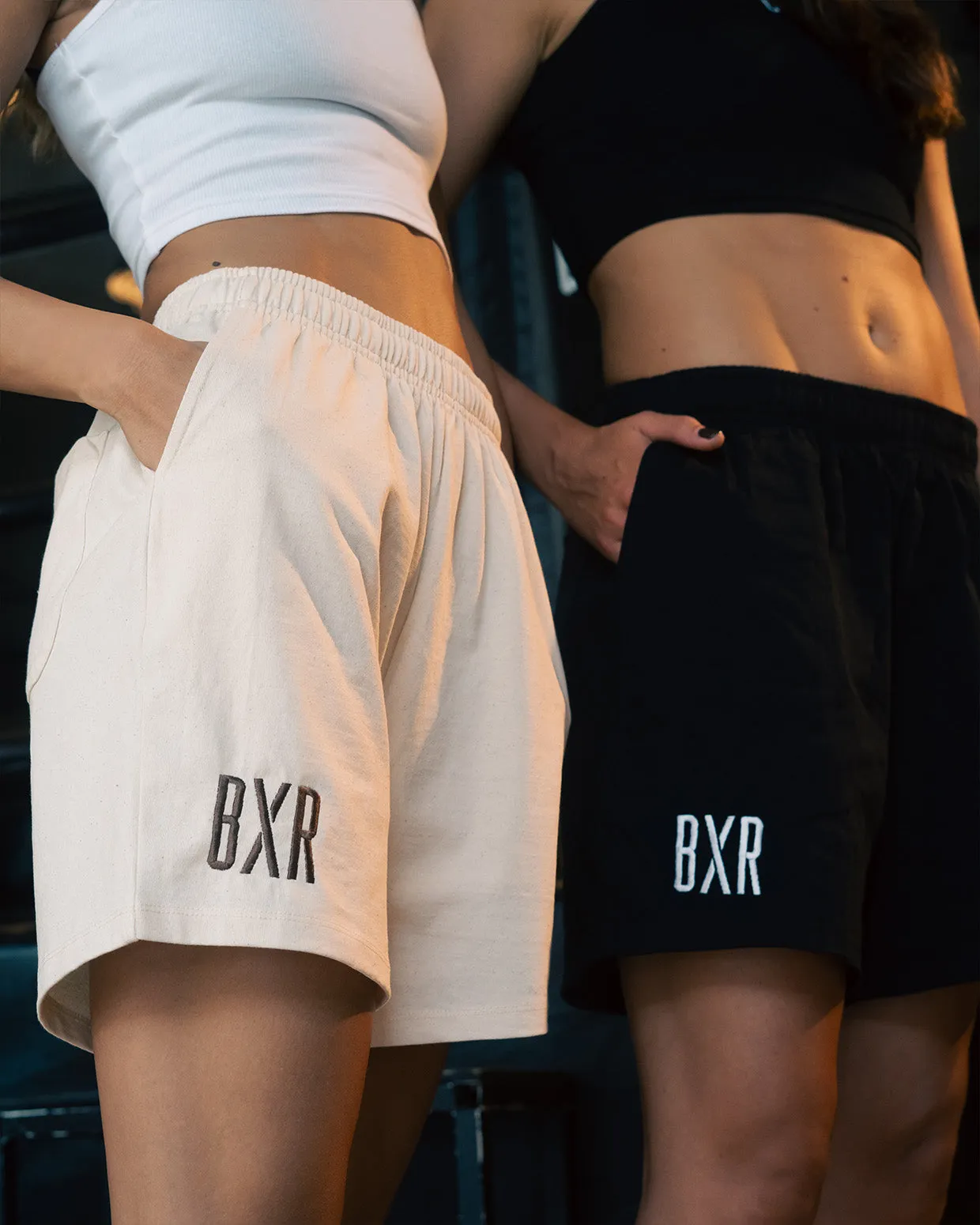 BXR Jogger Shorts (Beige)