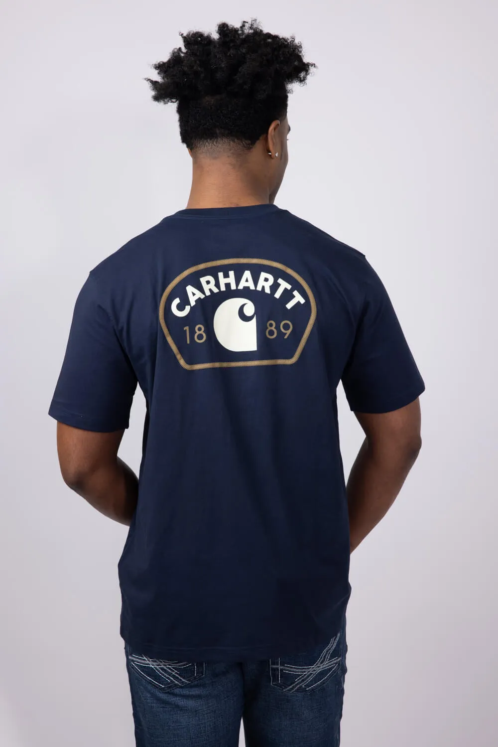 Carhartt 1889 Graphic T-Shirt for Men in Navy | 106769-I26-NAVY