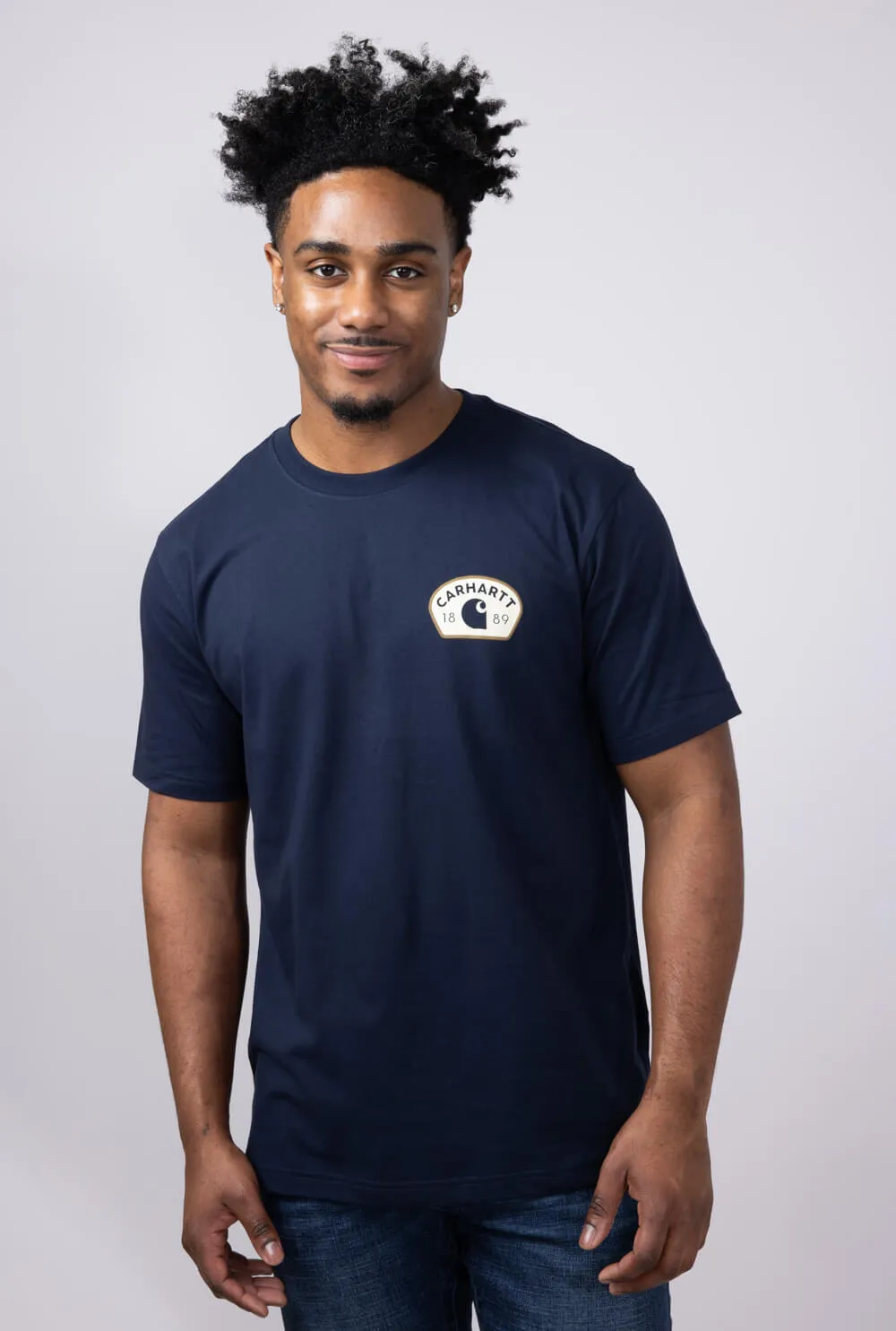 Carhartt 1889 Graphic T-Shirt for Men in Navy | 106769-I26-NAVY