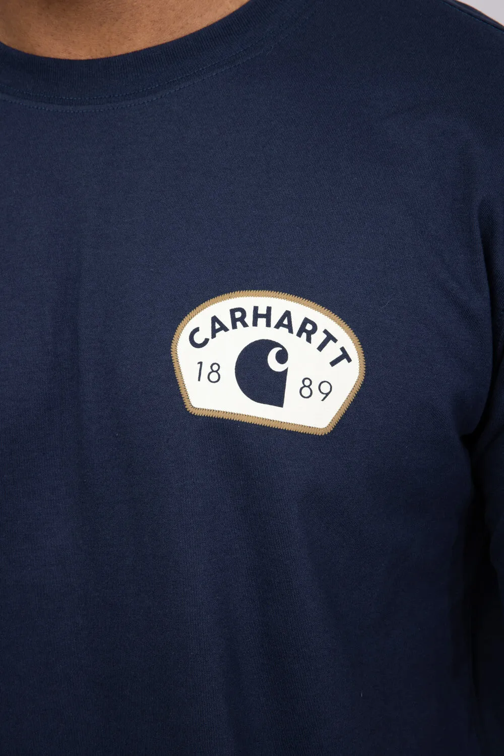 Carhartt 1889 Graphic T-Shirt for Men in Navy | 106769-I26-NAVY