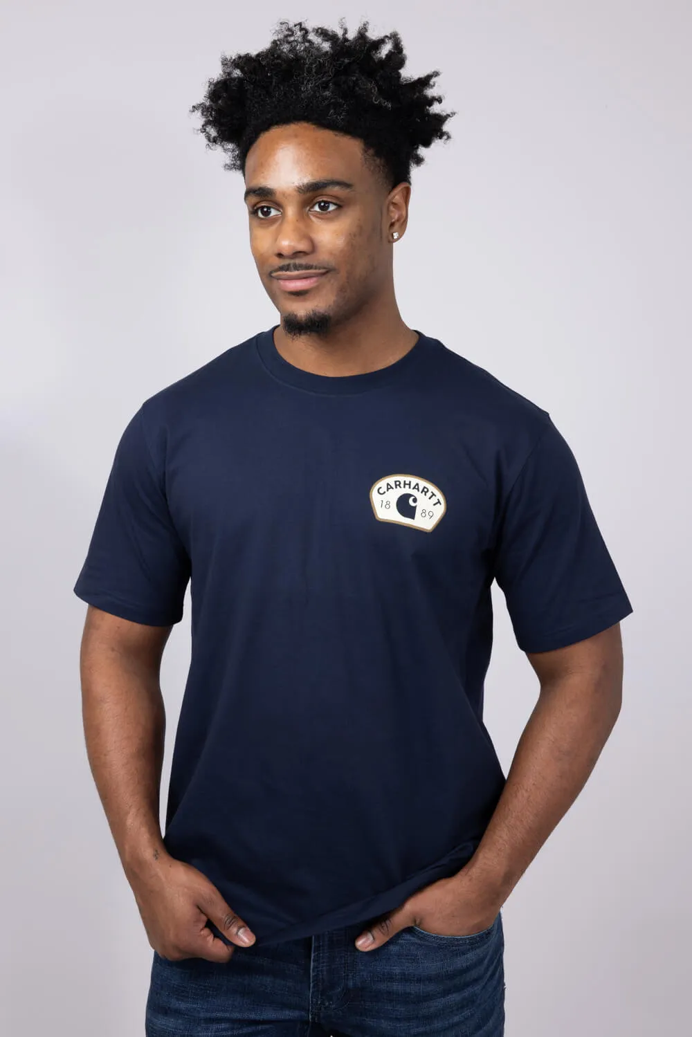 Carhartt 1889 Graphic T-Shirt for Men in Navy | 106769-I26-NAVY