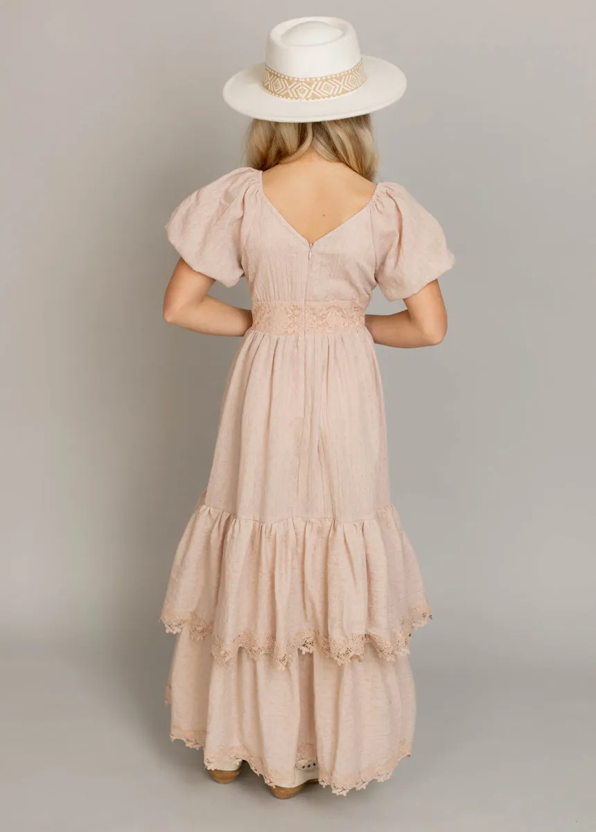 Casidy Dress in Shell