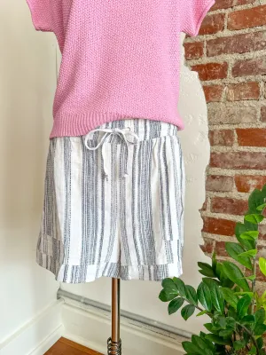 Casual Comfy Striped Shorts