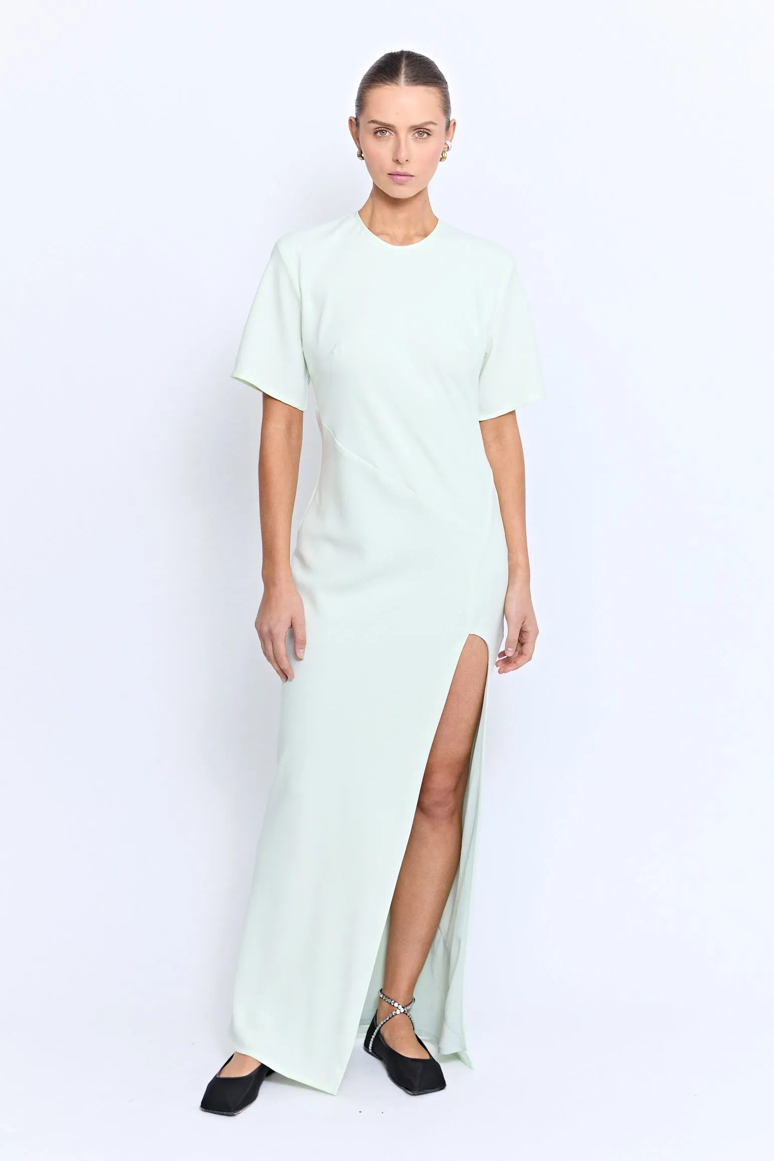 CECE BIAS CUT DRESS | MINT