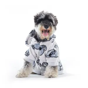 Charlie's Uggo Bearly Awake Dog Hoodie Small