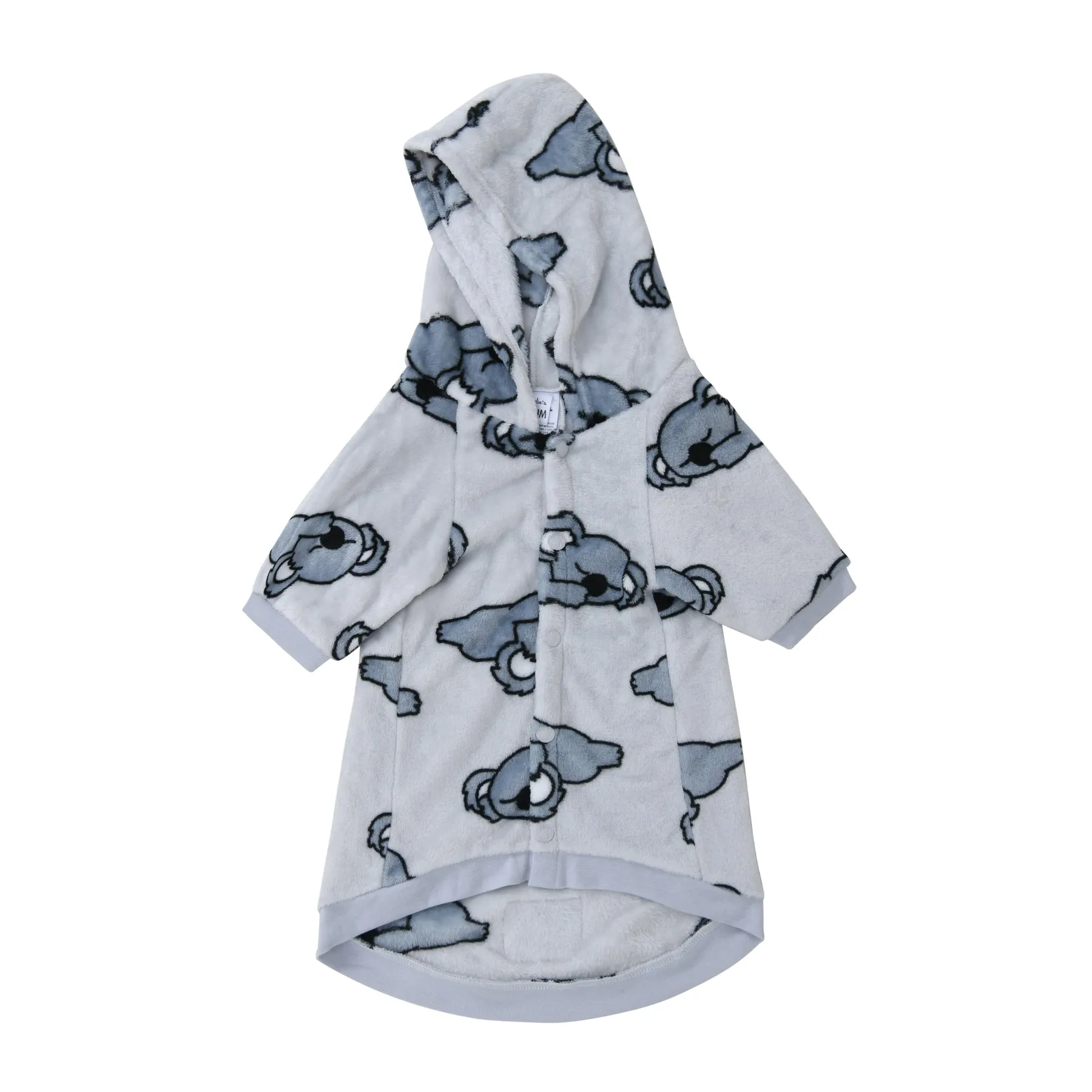 Charlie's Uggo Bearly Awake Dog Hoodie Small