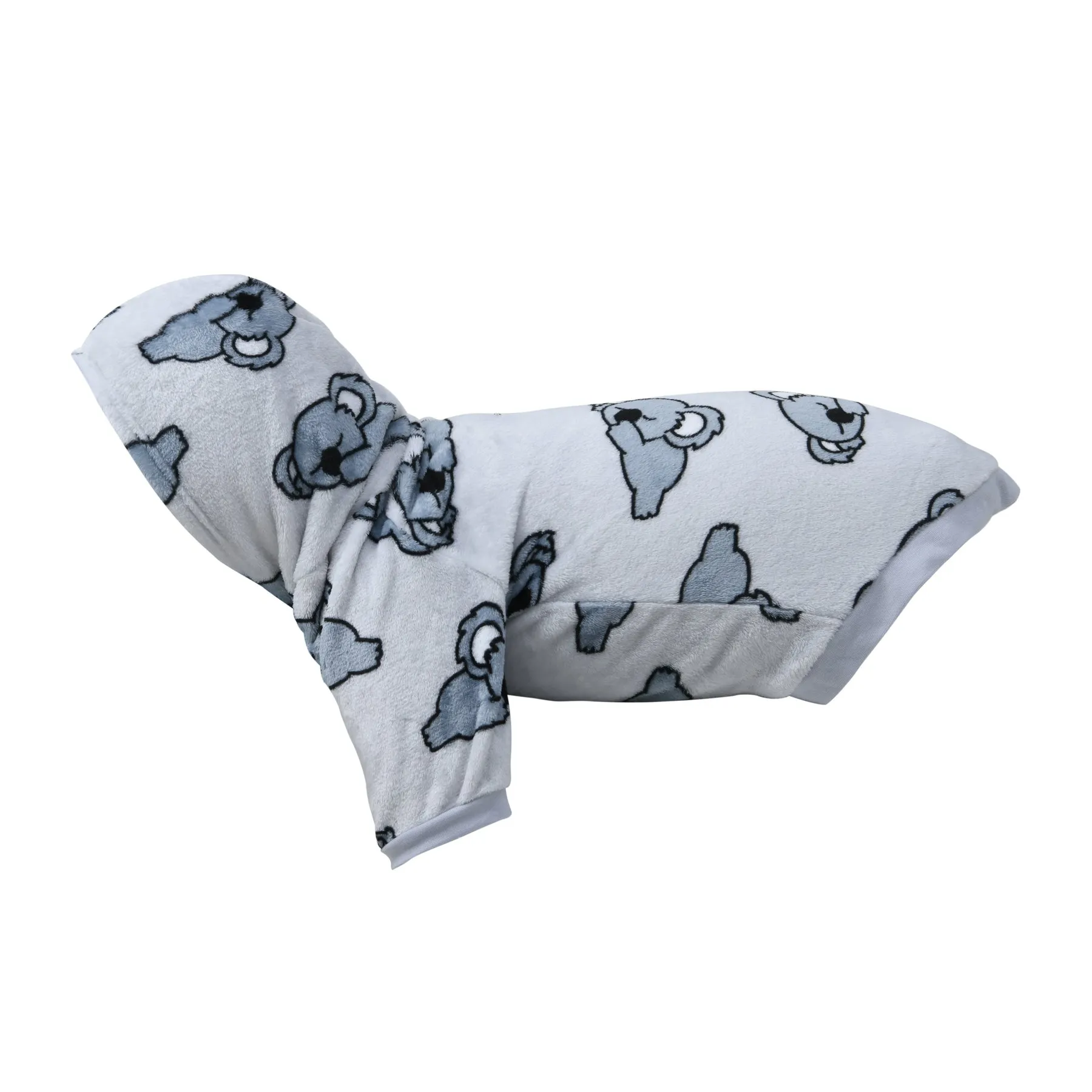 Charlie's Uggo Bearly Awake Dog Hoodie Small