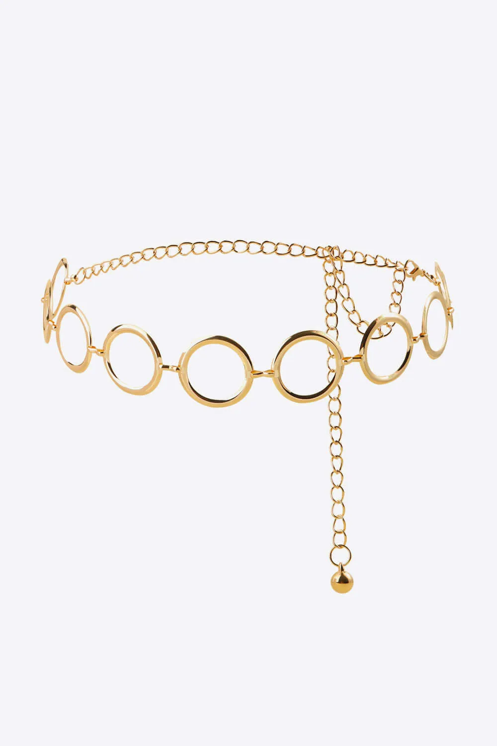 Circle Ring Chain Belt – Edgy Elegance in Every Link
