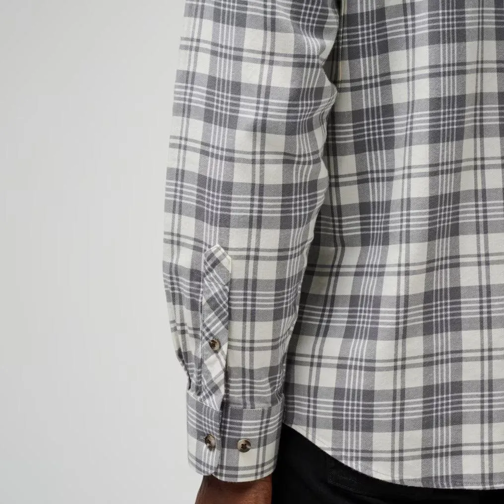 Cloud Flannel Plaid