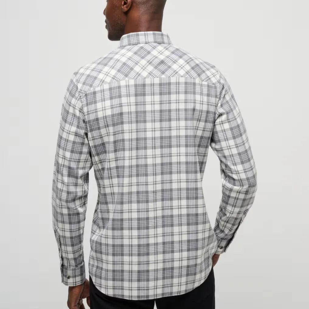 Cloud Flannel Plaid