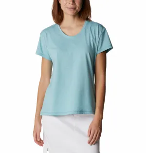 Columbia Women Blue Sun Trek SS T-Shirt