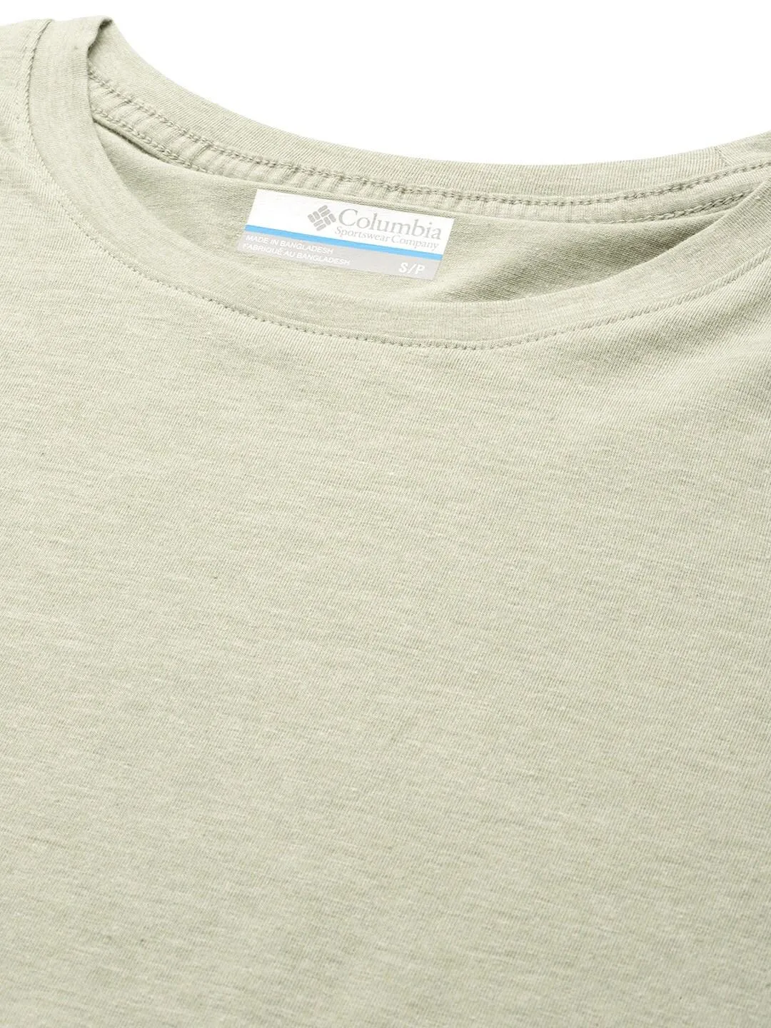 Columbia Women Green Sun Trek SS T-Shirt