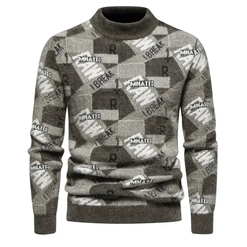 Comfortable, warm knitted sweater